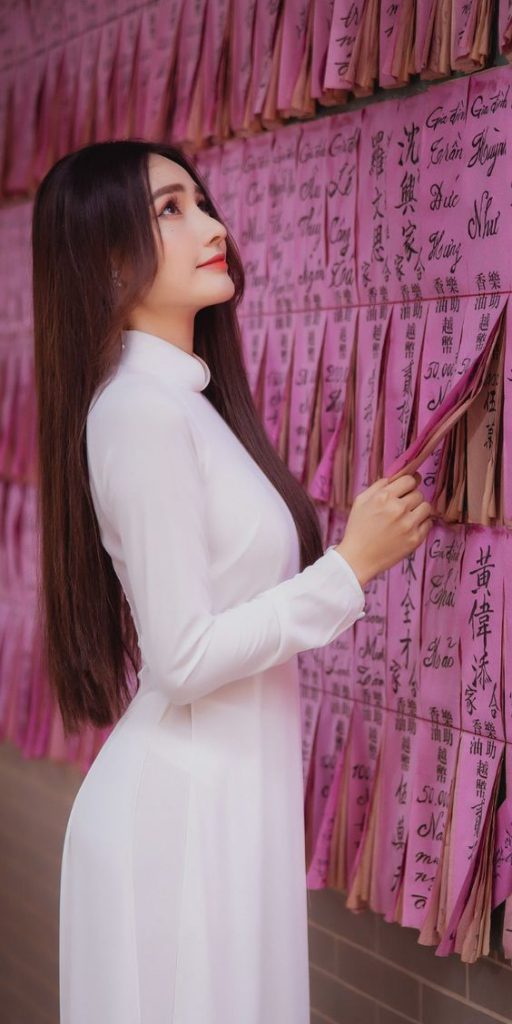 Girl Xinh Mặc Áo Dài 52