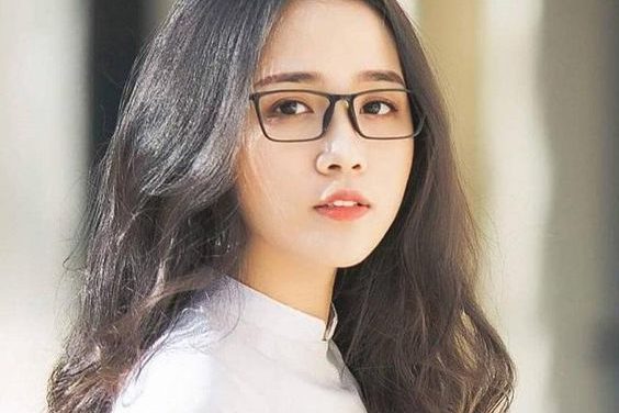 Pretty girl wearing glasses 55