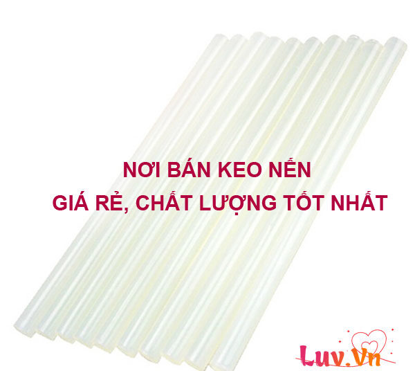 Nơi bán keo nến giá rẻ, chất lượng