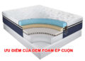 Ưu Điểm Của Đệm Foam Ép Cuộn