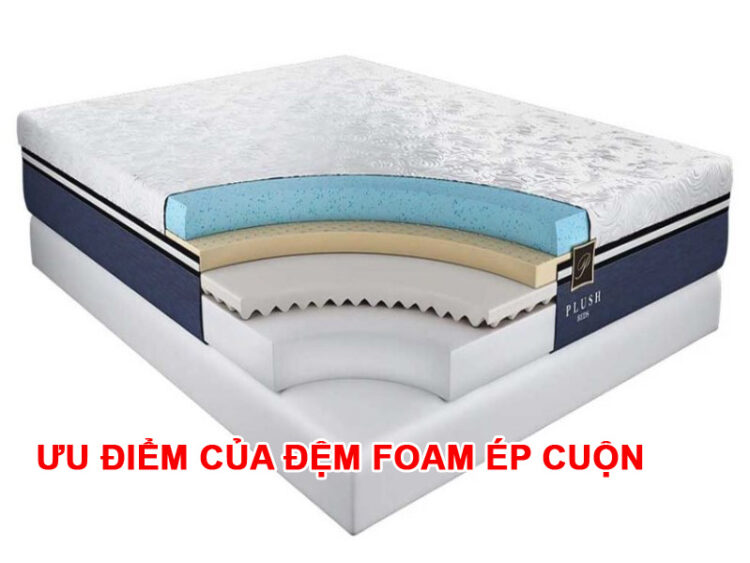 Những Ưu Điểm Của Đệm Foam Ép Cuộn Cho Giấc Ngủ Ngon 4 Ưu Điểm Của Đệm Foam Ép Cuộn