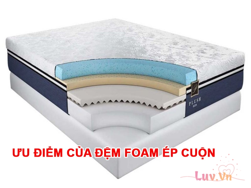 Những Ưu Điểm Của Đệm Foam Ép Cuộn Cho Giấc Ngủ Ngon 5 Ưu Điểm Của Đệm Foam Ép Cuộn