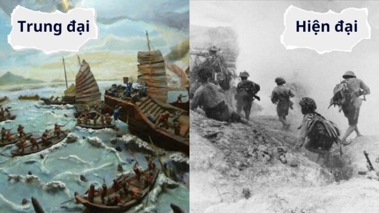 The POET cùng bạn so sánh sự khác biệt của vẻ đẹp của thơ xưa và nay 4 Thơ gắn liền với các thời kỳ lịch sử