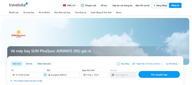 Khám phá các chặng bay tiêu biểu của Sun PhuQuoc Airways đến Phú Quốc